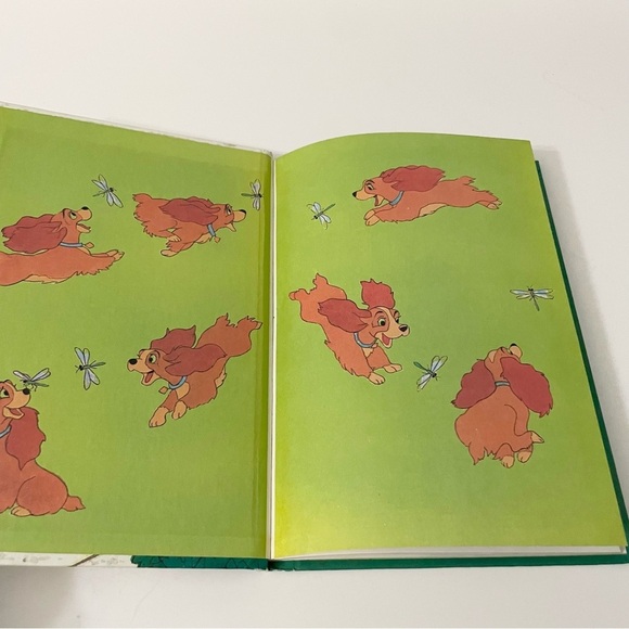 Vintage Disney Lady and the Tramp Hardcover Book - Picture 8 of 11